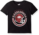 NCAA男の子4 – 7「キャノンボール」半袖Tシャツ ブラック