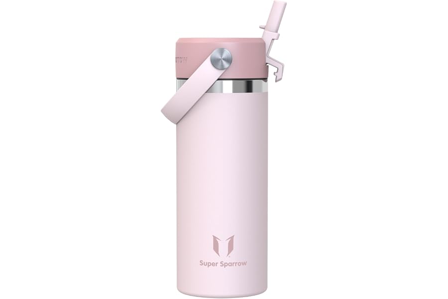 Sparrow Insulated Water Bottle 500ml/700ml/1L Stainless Steel Drink Bottle | Water Bottle Leakproof, BPA Free Flask, SwivelSi