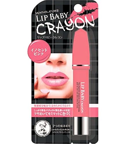 Amazon.co.jp: メンソレータム リップベビークレヨン リップ&アイ