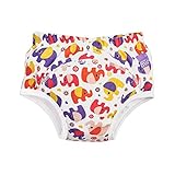 トイレトレーニングパンツ、ピンクの象が3年以上 (Bambino Mio) (x 6) - Bambino Mio Potty Training Pants Pink Elephant 3+ Year