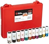 Chicago Pneumatic SS4211WP 1/2Drive 11 Piece SAE/Metric Impact Socket Set by Chicago Pneumatic