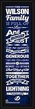 Tampa Bay Lightning – ファミリCheer Personalized Framed Print – カスタマイズNow – 公式ライセンス – Decade Awards – Pr