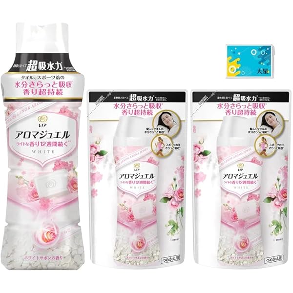 Amazon | レノア ハピネス アロマジュエル 香り付け専用ビーズ