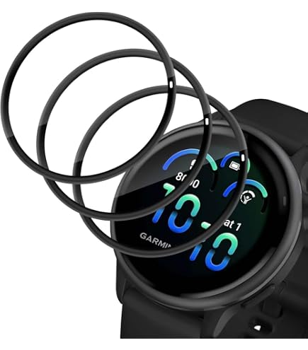 Amazon.co.jp: 【3枚セット】For GARMIN vivoactive 6 1.2インチ 