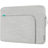 Lacdo 13インチ ラップトップスリーブケース 用 13インチ 新しい MacBook Air M4 A3240 2025, M3 A3113, M2 A2681, M1 A2337, 13インチ 新しい MacBook Pro M2 M1 A2338 A2251, 13インチ iPad Air M3/iPad Pro M4 コンピュータバッグ、グレー