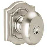 Baldwin 5237.150.FD Bethpage Knob Dummy Entry Set Satin Nickel [並行輸入品]