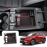 LFOTPP センターコンソールオーガナイザートレイ 2017-2018 2019 2020 マツダ CX-5 インテリアグローブボックス アームレスト センターコンソール アームレストストレージボックスストレージ