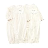 coeur a coeur (クーラクール) ベンリードレス(50～70cm)キムラタンの子供服 アイボリー 50～70 (44171-151b)