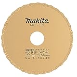 マキタ ダイヤモンドホイール 外径106mm 鋳鉄管用 金属溶着 A-36740