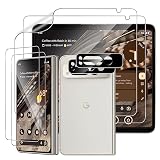 Kluso Google Pixel Fold 用 スクリーンプロテクター（6枚セット） ガラスフィルム（2枚）+TPU保護フィルム（2枚）+カメラフィルム（2枚） 9H 硬度 99% 透過率 ブルーライトブロック