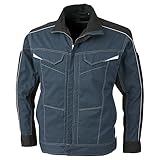 CO-COS コーコス 消臭・ストレッチ 長袖ブルゾン(春夏用) A-2071 31 インディゴ S