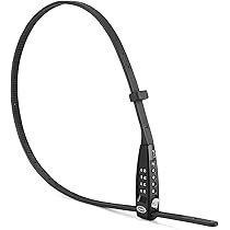 Amazon.co.jp: CXWXC 自転車 ワイヤーロック 長い 700mm 4桁