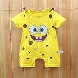 SAKUTANE（JP)ロンパース 前開き カバーオール 純綿 赤ちゃん用 夏 半袖ショート ギフト着脱やすい 快適 高級質