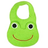 LINDA LINDA アニマル パイルビブ (フロッグ)