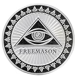 エンブレムステッカー フリーメイソン シンボル カーステッカー シール 車用デカール 5cm K0004
