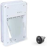 PetSafe Electronic SmartDoor, Automatic Dog and Cat Door, Small, Collar Activated with SmartKey