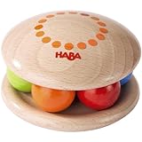 Haba(ハバ)  ラトル・ロロ ドイツ製 木製 赤ちゃん 木のおもちゃ Greifling Rolloroll 3349 並行輸入品