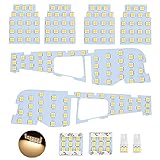 MAZERO アルファード ヴェルファイア 30系 専用 電球色 LED ルームランプ 室内灯 マップランプ ラゲッジランプ カスタム 内装 パーツ Alphard 30系 Velfire 30系 LED バルブ 車内灯 リアルームランプ 4300K 高輝度 暖色 ルームライト 10点セット