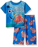 Disney Boys' Finding Nemo Toddler 2pc Pajama Pant Set Blue 18 Months [並行輸入品]