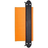 10'' Upgrade Contour Gauge Profile Tool Contour Duplicator with 2 Lock Saker ABS