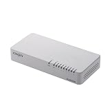 エレコム スイッチングハブ ギガビット 8ポート マグネット付き 電源内蔵 EHC-G08PN-JW