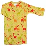 【未熟児】【低出生体重児】【早産児】【NICU】用　ベビー服：長袖長肌着 ジラフ (1400-2500g)