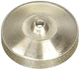 ニシガキ工業 鉄工ドリル研磨機 ドリ研Sシンニング用 替砥石(No.25)先端角118度  N-876-1