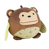 Vktech ふわふわだよ! リンリン おもちゃ がらがら 可愛い 動物 ぬいぐるみ (サル)