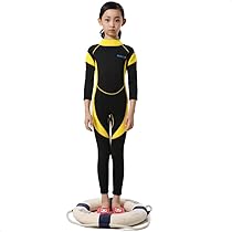 Amazon | HIUGO 2.5mm 子供ウェットスーツ 男女兼用 キッズ
