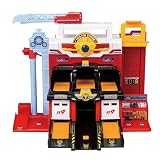 [バンダイ(BANDAI)] ちびっこバス タヨ 動く消防署プレイセット 対象年齢 3 才以上