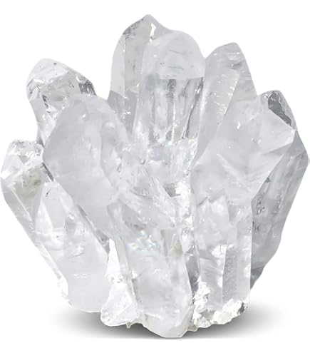 Amazon.co.jp: ハーキマーダイヤモンド 連結結晶 群晶 クラスター 水晶