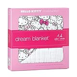 aden + anais (エイデンアンドアネイ) ハローキティ　ドリームブランケット　並行輸入品 [並行輸入品]