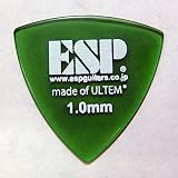 ESP/ウルテム®製ピック 三角/1.0mm(Green)