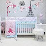 Pam Grace Creations Paris 10 Piece Crib Bedding Set [並行輸入品]