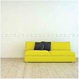 Owl Hills Wall Stickers: Arrows Silver 12 30 Count [並行輸入品]