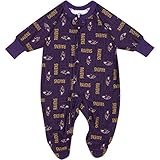 Gerber Baltimore Ravens幼児Blanket Sleeper – パープル パープル