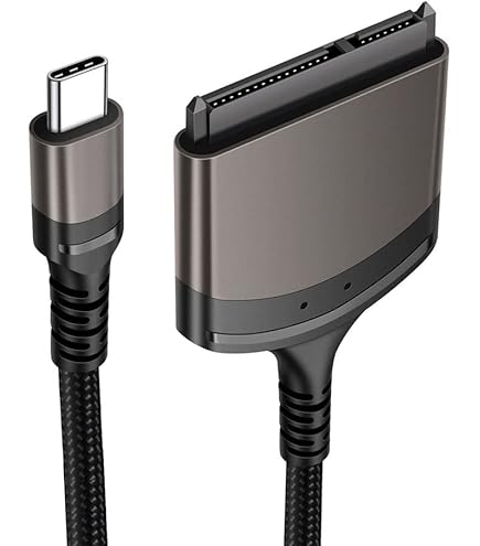 USB C - SATAケーブルアダプター 外部SATA IIIハードドライブコ H5b30d8618b0e428bacb412837f4c7