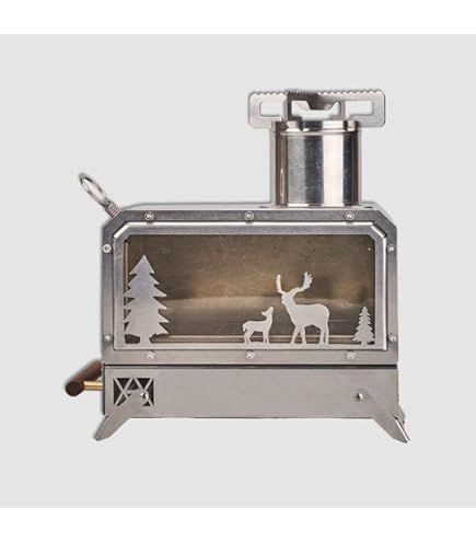 Amazon | Naturehike公式ショップ 薪ストーブ ミニ 卓上 小型テーブル