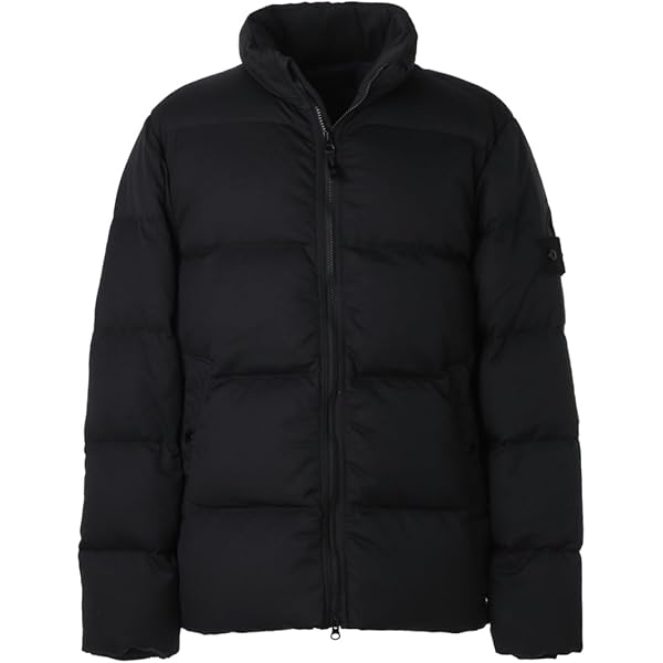 Amazon | [ストーンアイランド] ワッペン付き パッカブル ライトダウン