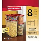 RubbermaidモジュラーFood Canister set- 8pc