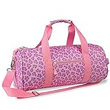 Bixbee Sassy Spots Leopard Duffle Bag, Pink, Large by Bixbee [並行輸入品]