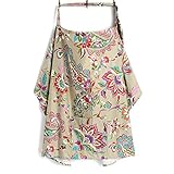 MRZD　授乳ケープ　マタニティ　出産祝い　フリーサイズ　多機能　 汗っかきの赤ちゃんに優しい　 綿100%　母乳育児サポート 軽量 持ち歩き お出掛けに便利 (コーヒー)