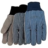 MIDWEST QUALITY GLOVES 7716-L Men's Suede Cowhide Leather Palm Gloves [並行輸入品]