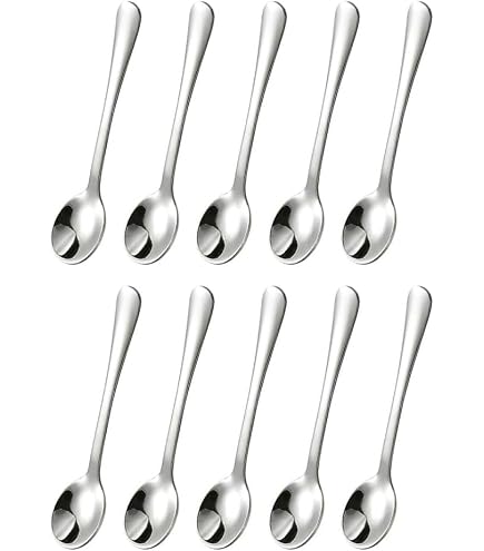 Amazon | 薬味さじ 18-8カラシスプーン 10本袋入 [ 全長78mm ] 【 薬味