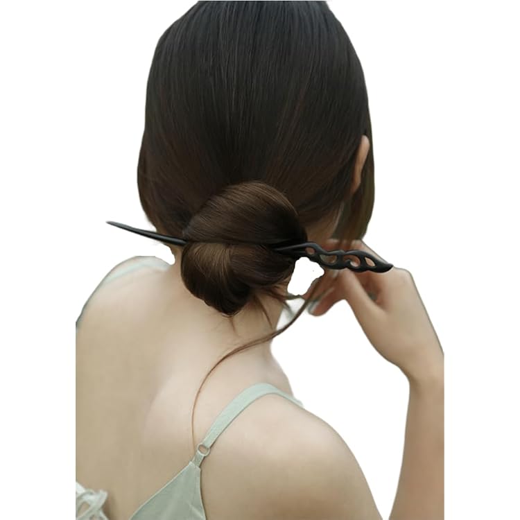 Amazon.co.jp: かんざし 一本 木製 一本簪 ヘアスティック 浴衣 髪飾り