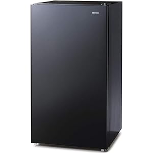 アイリスオーヤマ 冷蔵庫 93L ブラック
