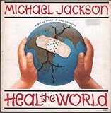 Heal the world/She drives me wild (poster-cover, 1991) / Vinyl single [Vinyl-Single 7'']
