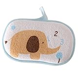 Seliyi 子供も持ちやすいサイズ ふろっこキッズコットンボディスポンジ わんわんベビー キトポリィ やわらかスポンジ