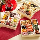 【京菜味のむら】本格京風おせち 「華御所」 冷凍 約七寸 三段重 40品 12月29日着