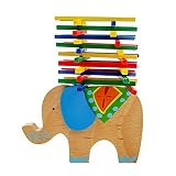 Doober赤ちゃんの教育バランシングElephantブロック子供木製おもちゃの子